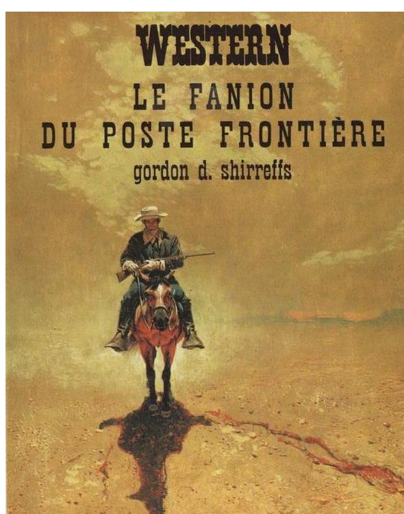 Le fanion du poste frontiere