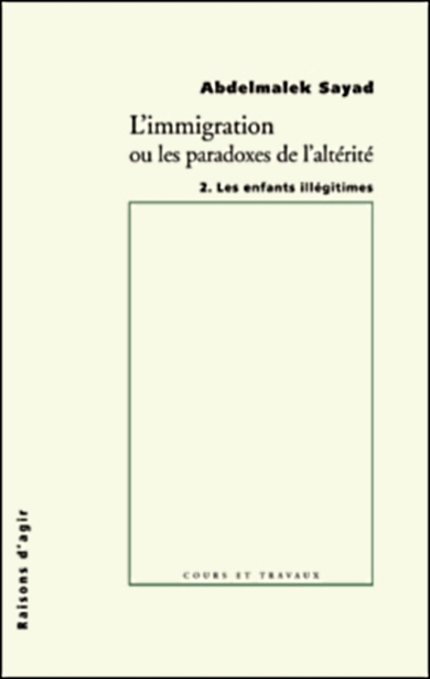 L'immigration ou les paradoxes de l'altérité 2