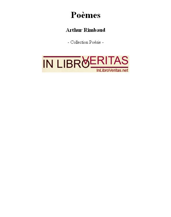 Poèmes