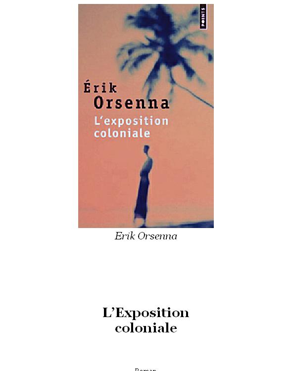 L'exposition coloniale