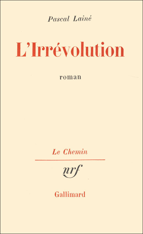 L’Irrévolution