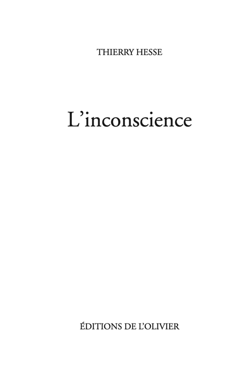 L'Inconscience