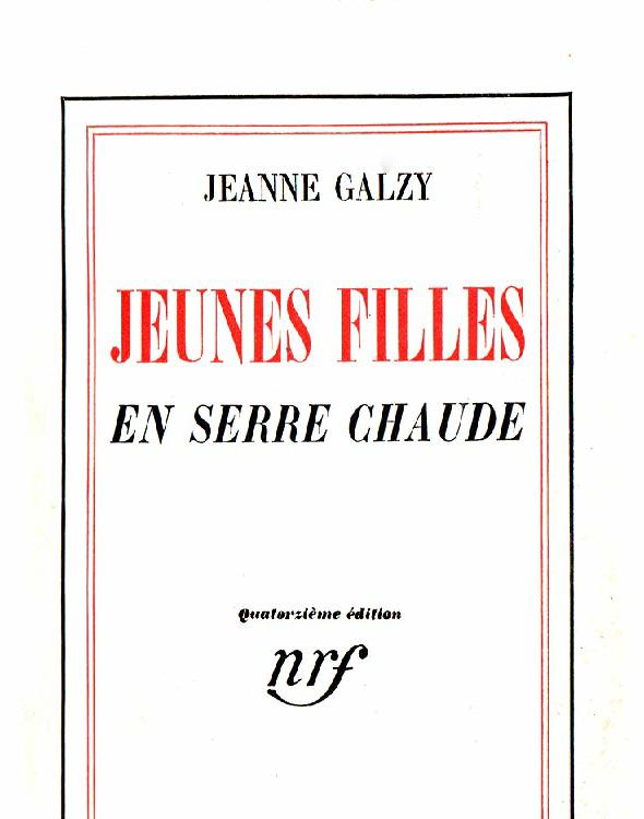 Jeunes filles en serre chaude