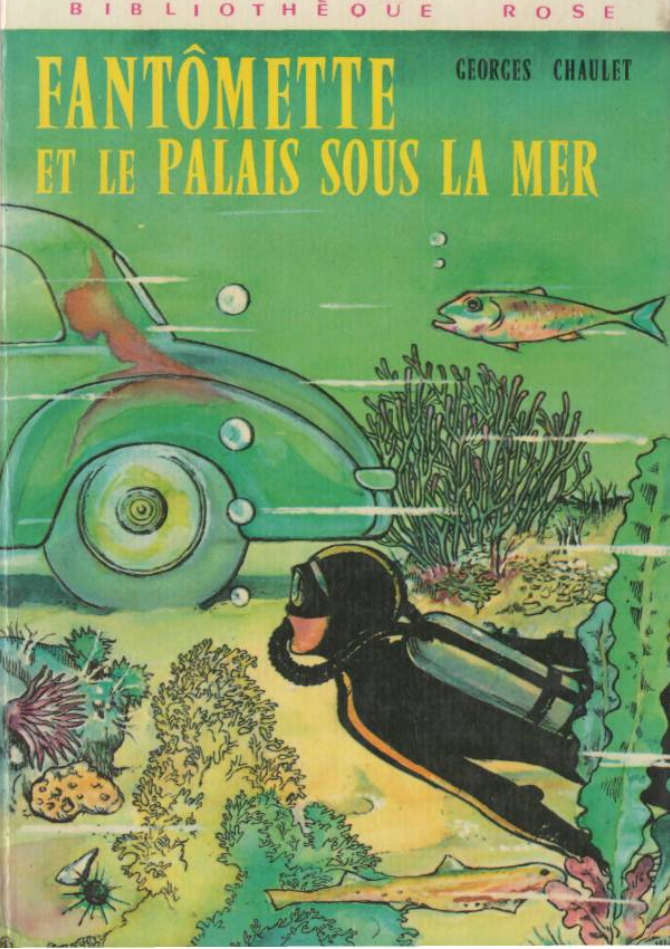 Fantômette et le palais sous la mer