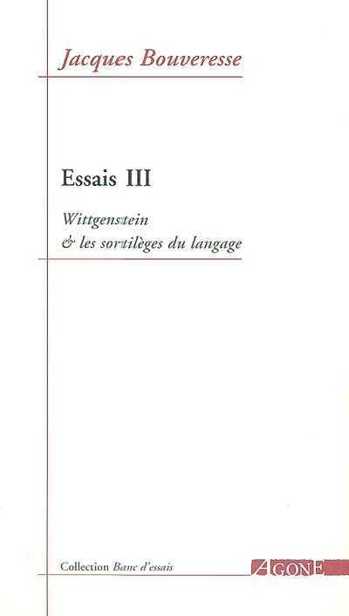 Essais III