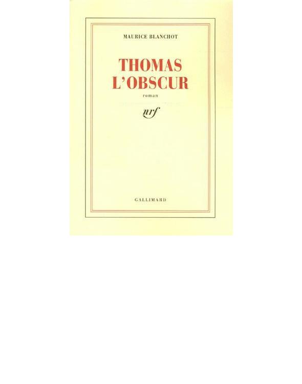 Thomas l'Obscur (Nouvel version)
