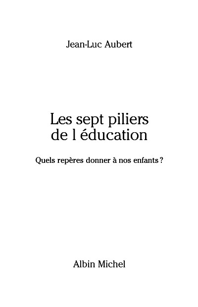 Les Sept piliers de l'éducation