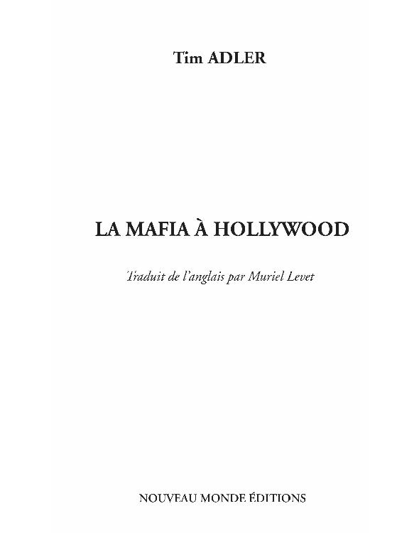 La mafia à Hollywood
