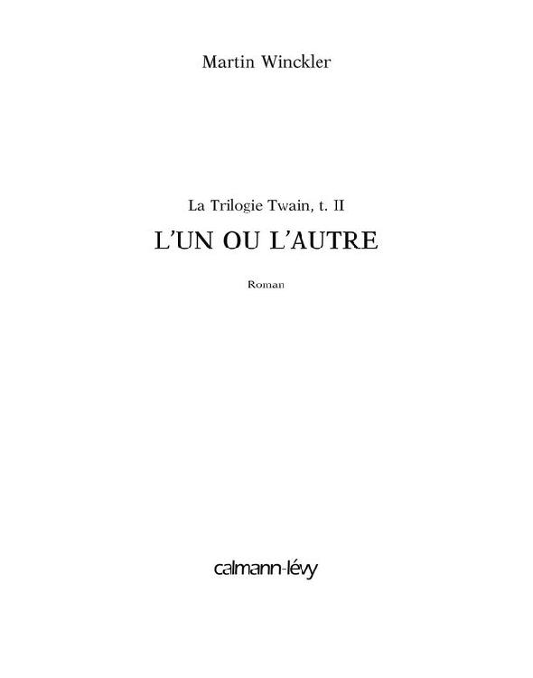 L'un ou l'autre