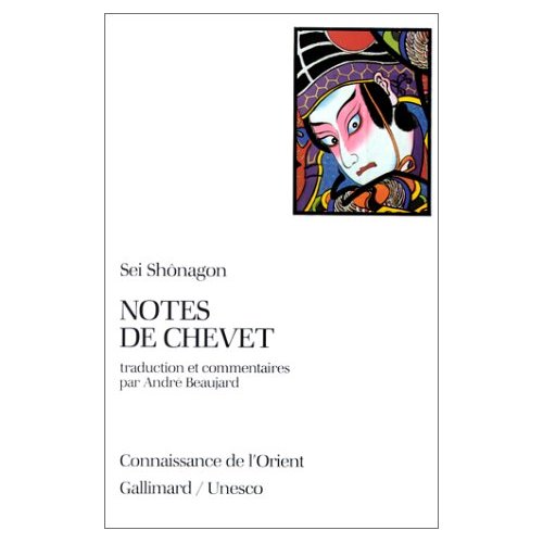 Notes de chevet (notes dans le texte)
