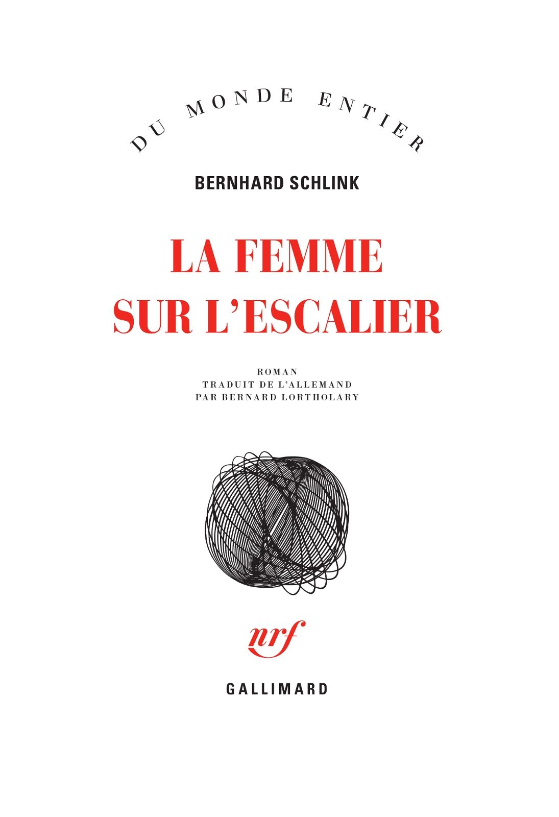 La femme sur l’escalier