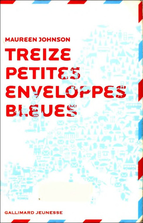 13 petites enveloppes bleues