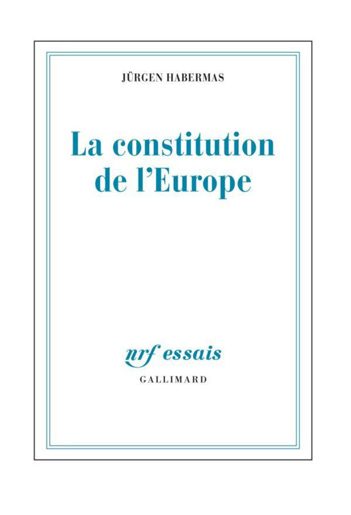 La constitution de l'Europe