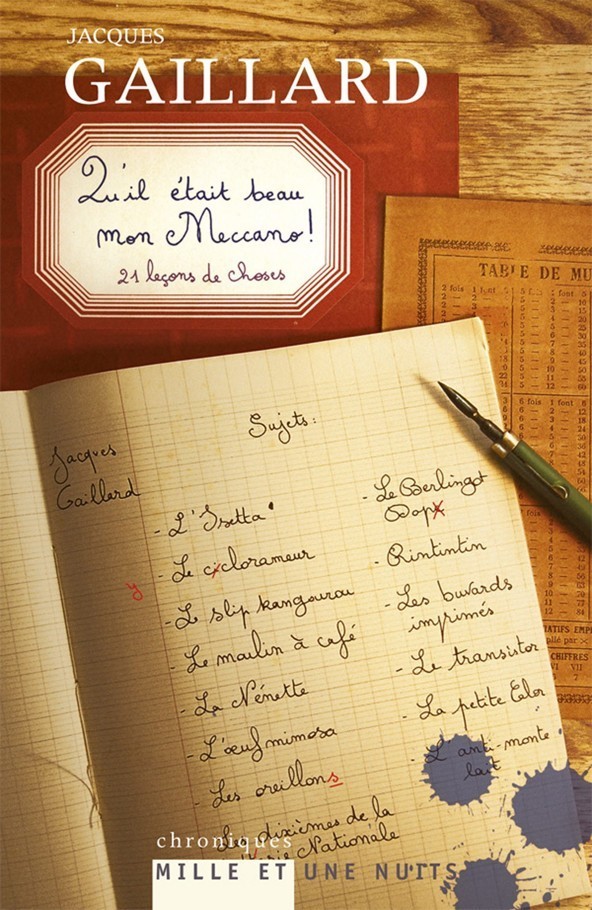 Qu'il était beau mon Meccano