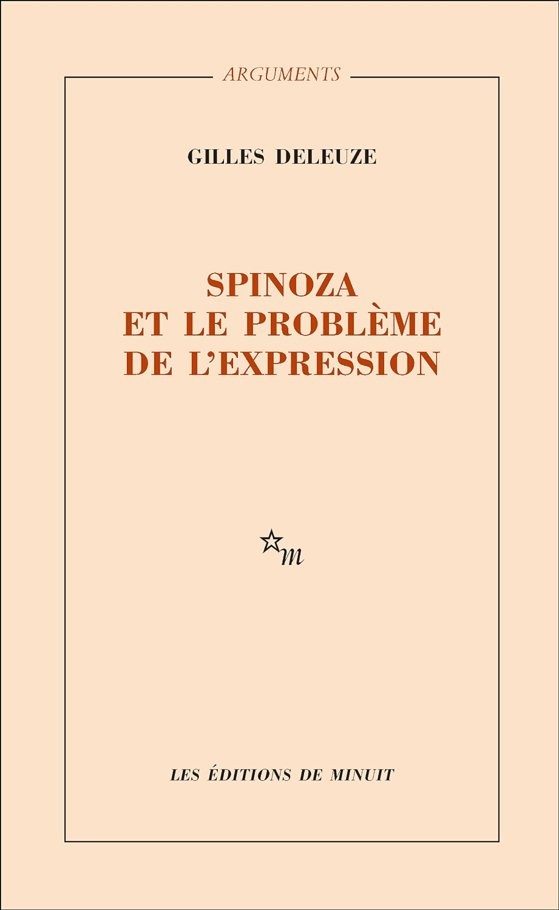 Spinoza et le problème de l'expression
