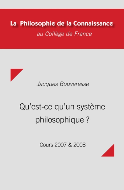 Qu'est-ce qu'un système philosophique ?