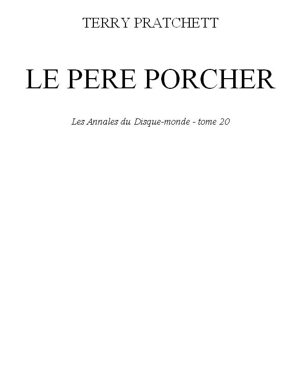 Le père Porcher