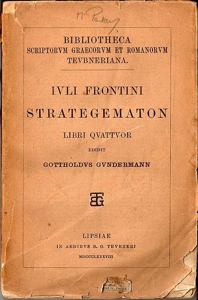 Les quatre livres des stratagèmes