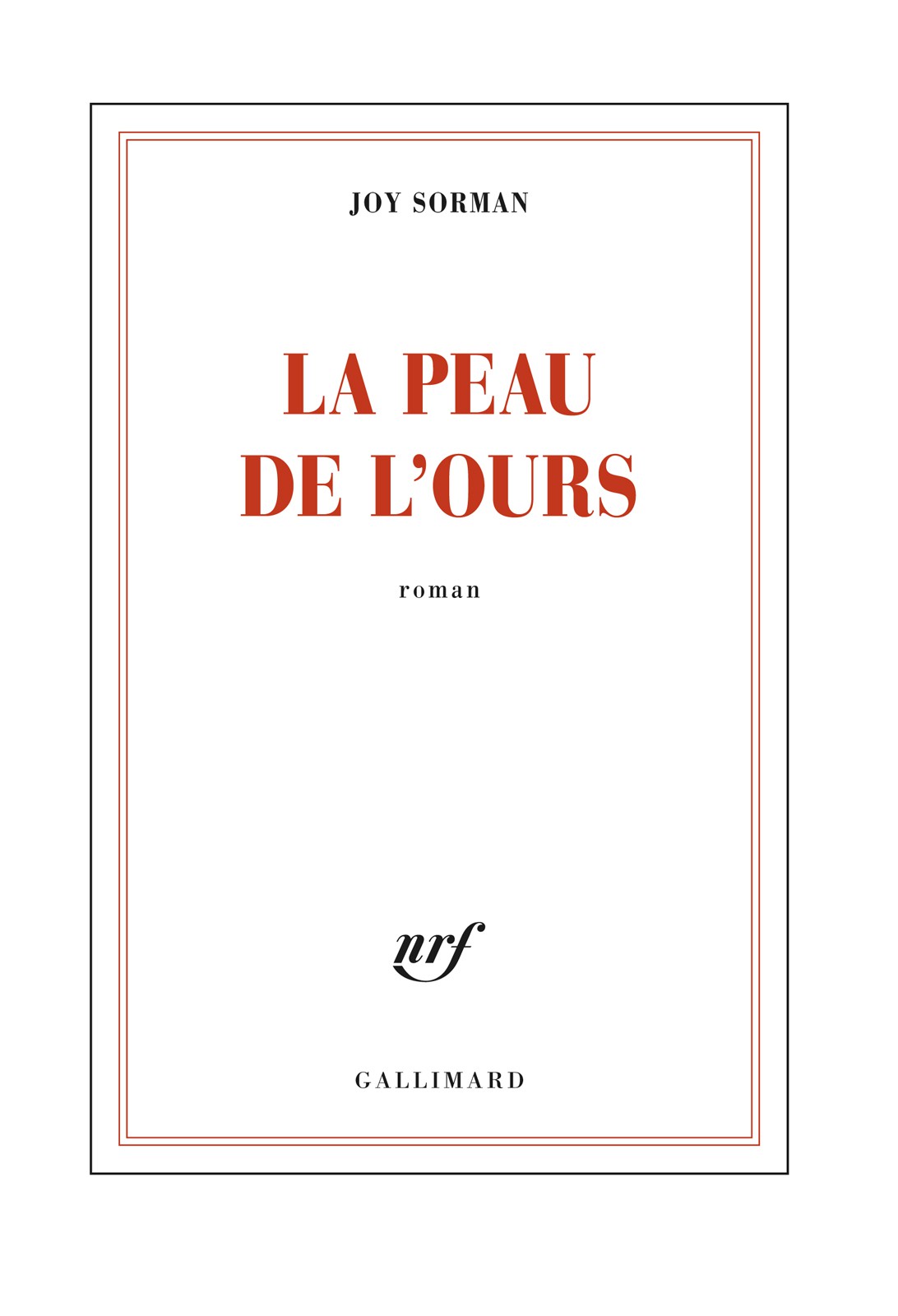 La peau de l'ours