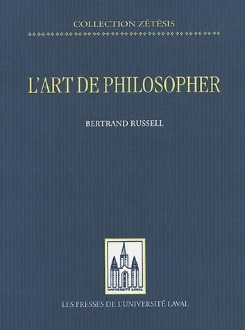 L'Art de philosopher
