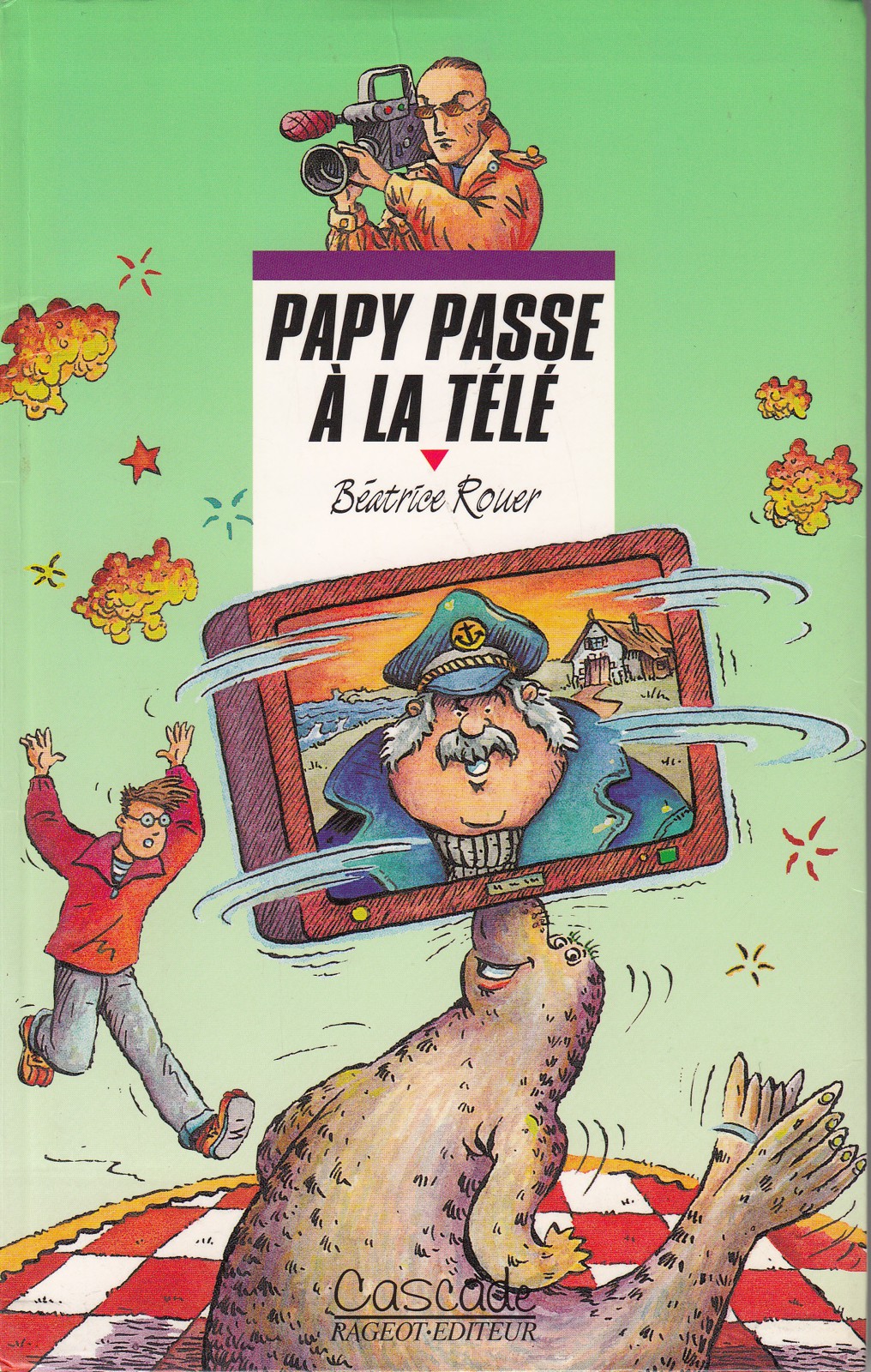 Papy passe à la télé