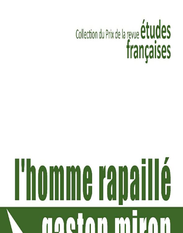 L'homme rapaillé
