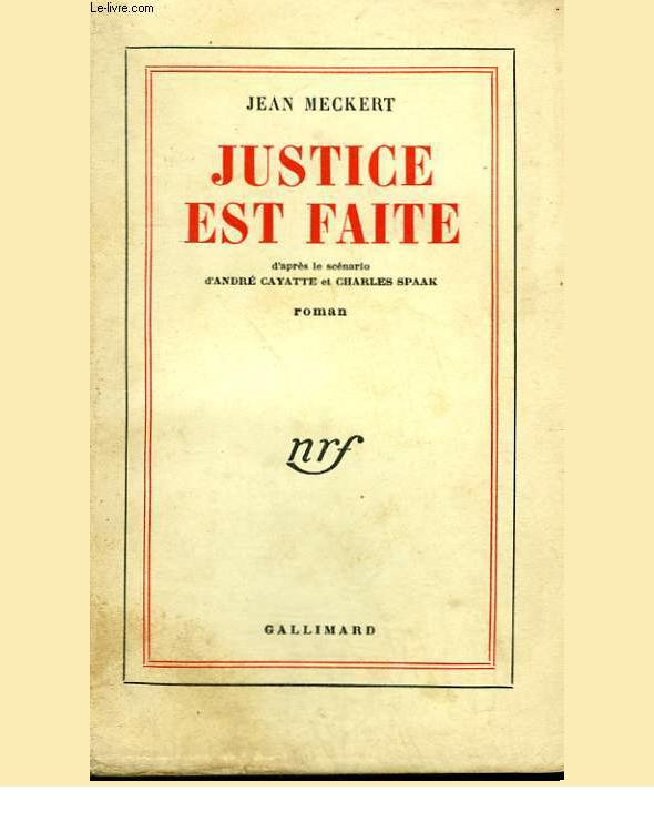 Justice est faite
