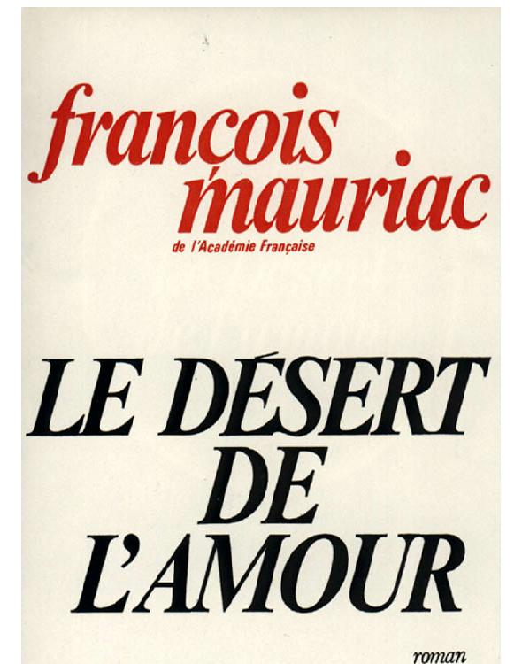 Le Désert de l'amour
