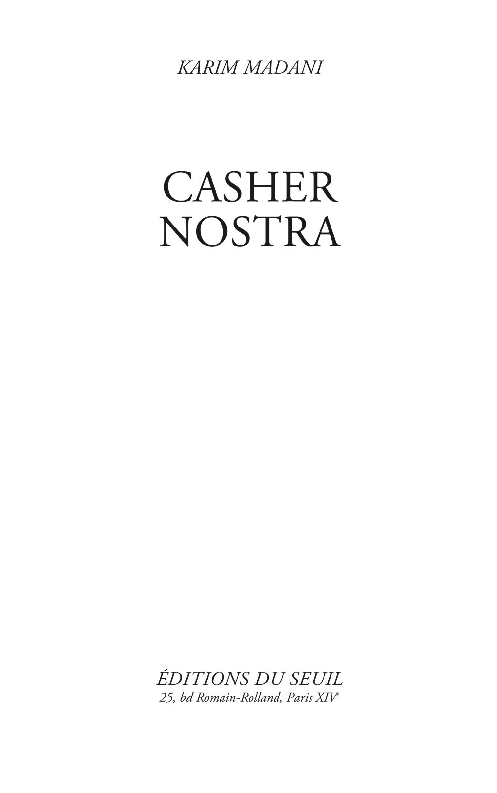 Casher Nostra