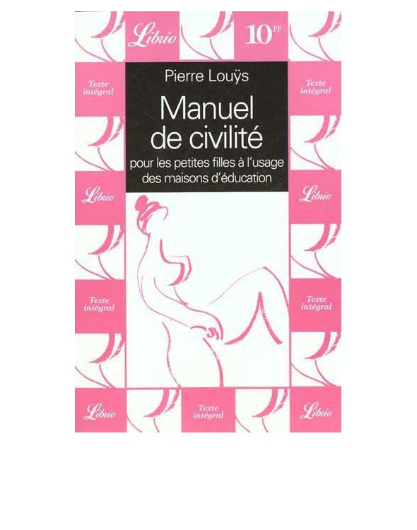 Manuel de civilité pour les petites filles (illustré)