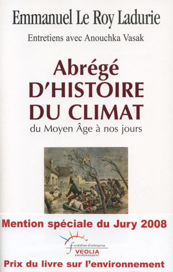 Abrégé D'Histoire Du Climat