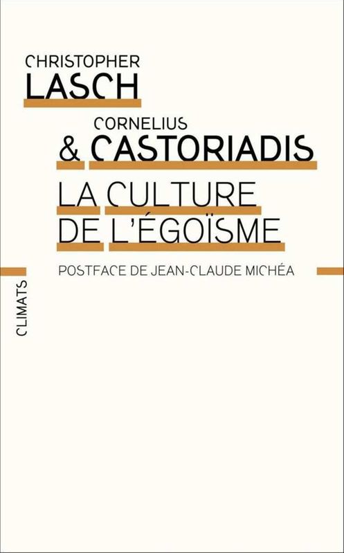 La culture de l'égoïsme