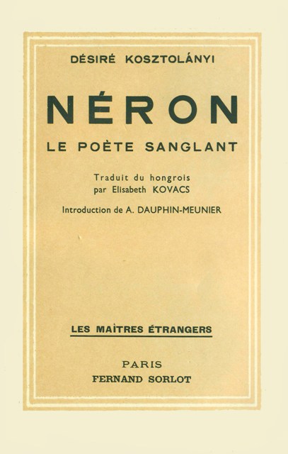 Néron le poète sanglant
