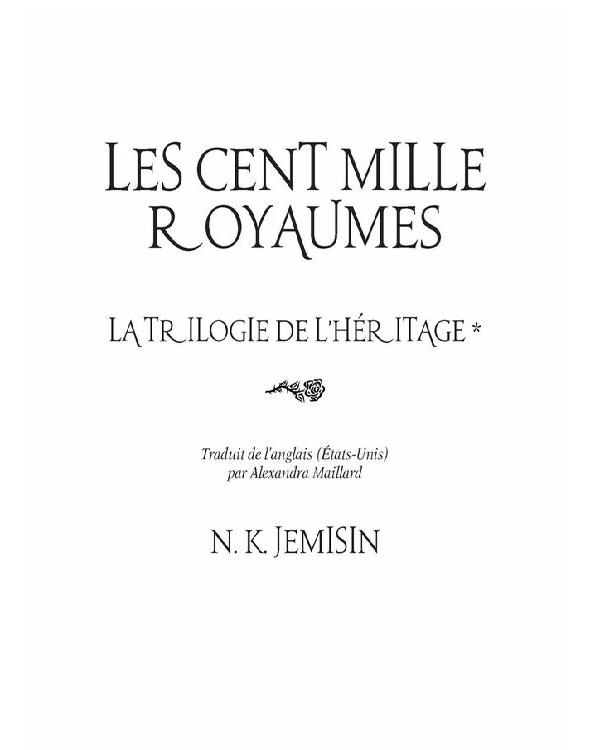 LES CENT MILLE ROYAUMES