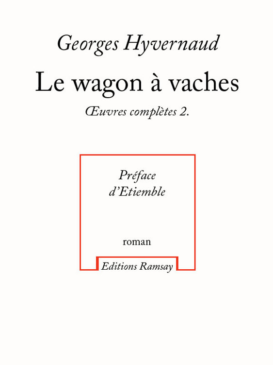 Le wagon à vaches