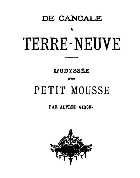 De Cancale à Terre-Neuve, l'odyssée d'un petit mousse