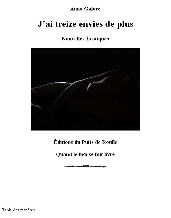 J'ai treize envies de plus