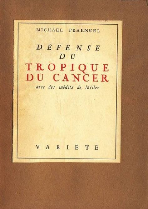 Défense du Tropique du Cancer