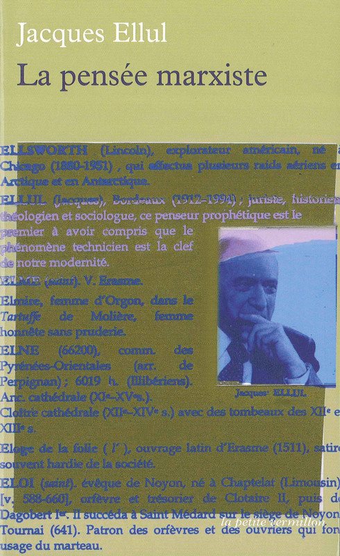La pensée marxiste: cours professé à l'Institut d'études politiques de Bordeaux de 1947 à 1979