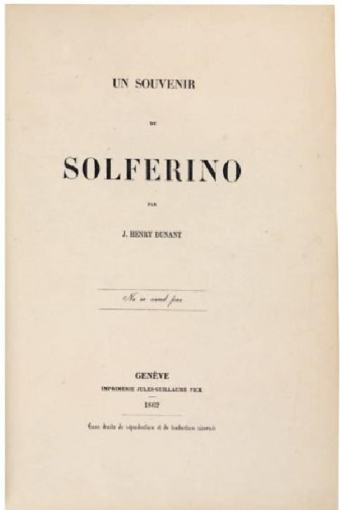 Souvenir de Solferino