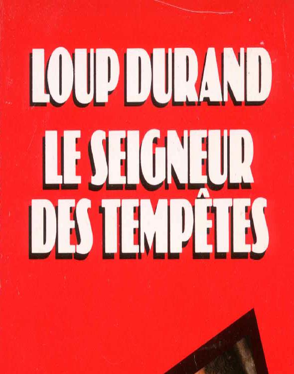 Durand Loup - Le seigneur des tempetes