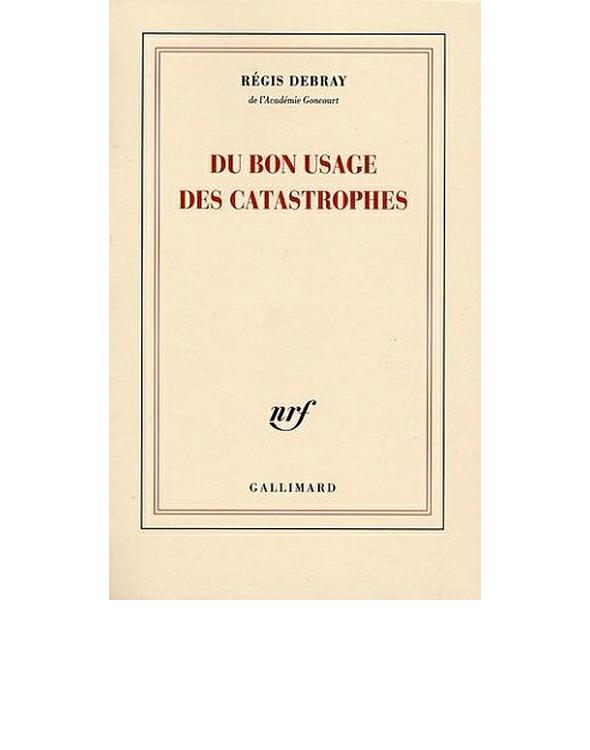 Du bon usage des catastrophes