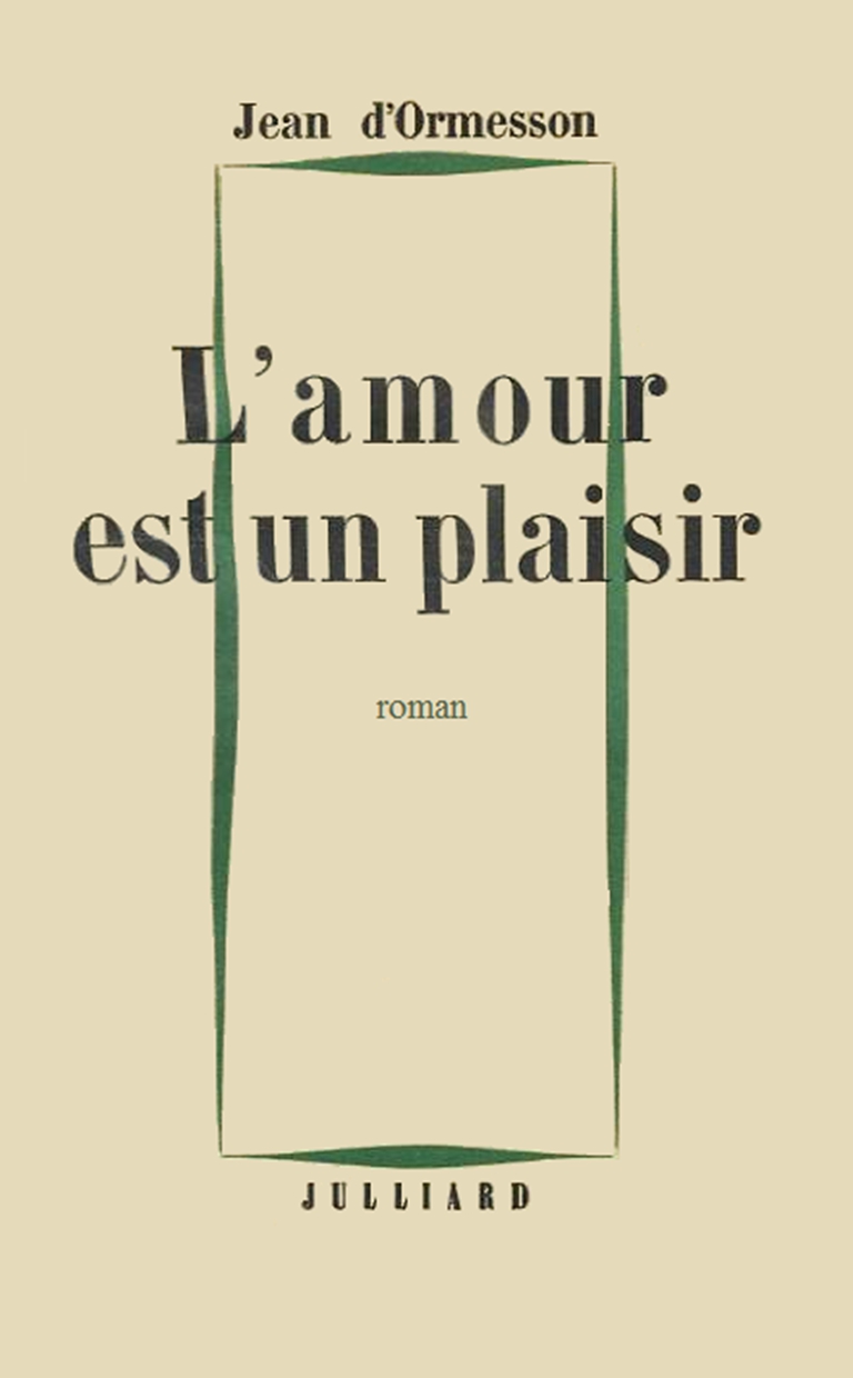L'amour est un plaisir