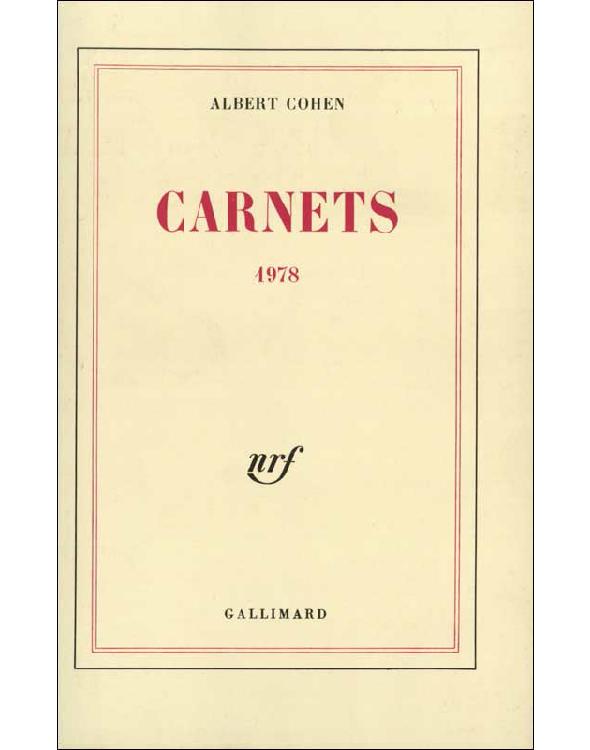 Carnets 1978