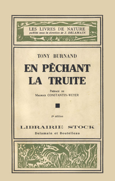 En pêchant la truite