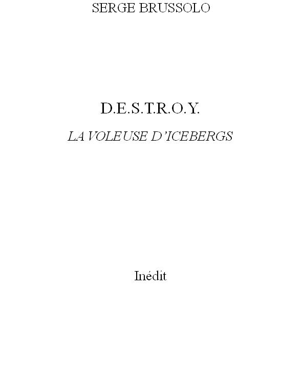 La voleuse d'icebergs