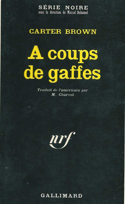 A coups de gaffes