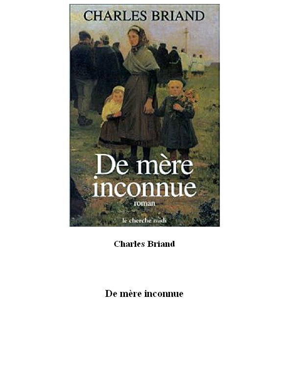 De mère inconnue