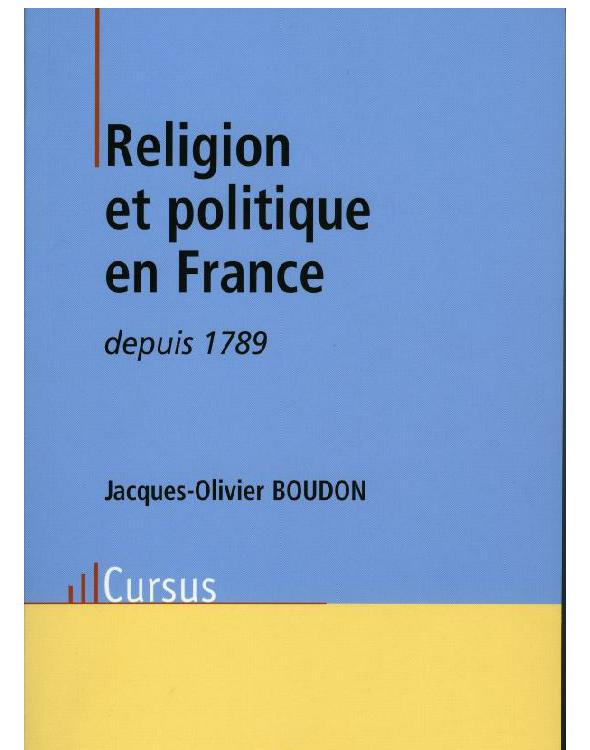 Religion et politique en France depuis 1789