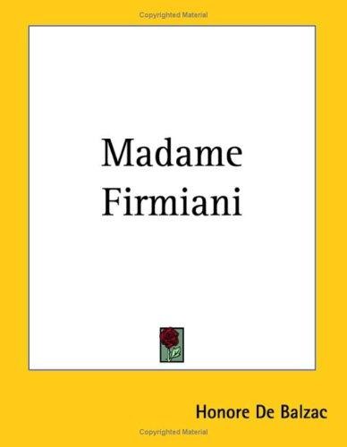 Madame Firmiani